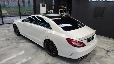 벤츠 CLS63 AMG 루프스킨시공 자동차랩핑 파주 고양랩핑 텐토르고양 / 고양시 덕양구 삼송동