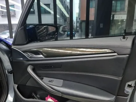 BMW 5시리즈 G30 실내 카본 랩핑, 일산랩핑 / 고양시 덕양구 삼송동