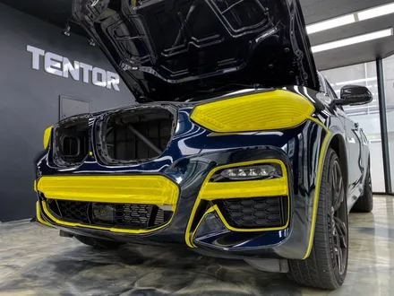 BMW X4 사틴블랙 전체 랩핑 시공기, 일산 파주 텐토르 / 고양시 덕양구 삼송동