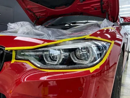 BMW 3시리즈 헤드라이트 라이트필름 시공기 / 고양시 덕양구 삼송동