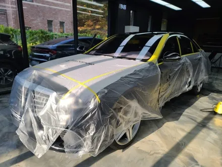 벤츠 S350 블락포디 스카이블루 썬팅 재시공 은평 삼송 원흥 썬팅잘하는 곳 / 고양시 덕양구 삼송동