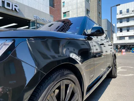 레인지로버 블랙 전체 랩핑 시공기 일산랩핑 / 고양시 덕양구 삼송동