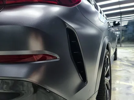 BMW X6 사틴다크그레이 전체랩핑 일산랩핑 / 고양시 덕양구 삼송동