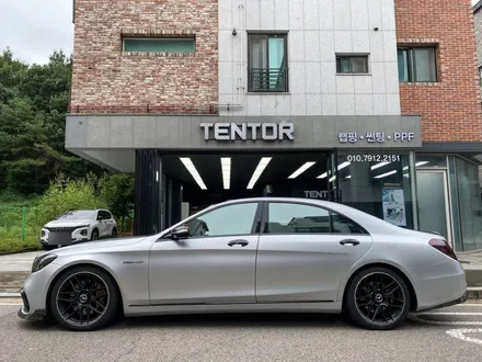 벤츠 S클래스 랩핑 S63 AMG , 고양 일산 랩핑 텐토르 / 고양시 덕양구 삼송동