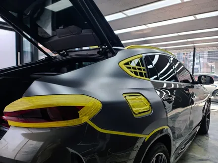 BMW X6 사틴다크그레이 전체랩핑 일산랩핑 / 고양시 덕양구 삼송동