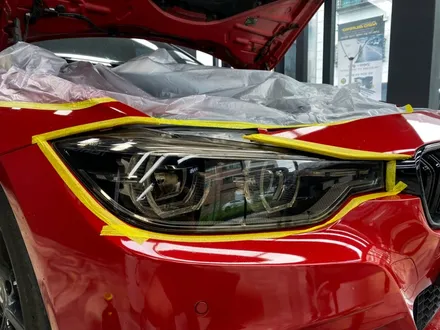 BMW 3시리즈 헤드라이트 라이트필름 시공기 / 고양시 덕양구 삼송동