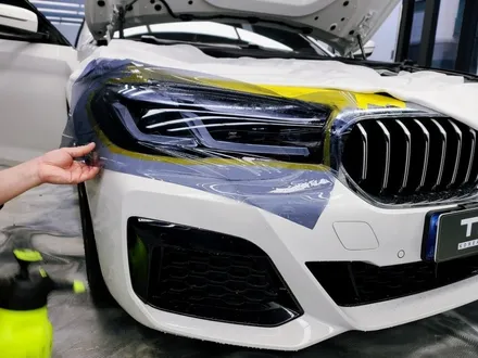 일산랩핑 BMW520i 크롬죽이기 랩핑 클리프디자인 라이트ppf 아우토슈첸 가죽코팅 시공 텐토르고양 / 고양시 덕양구 삼송동