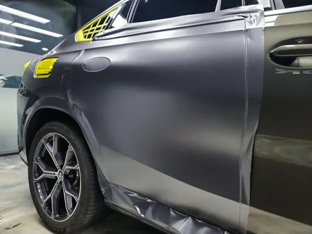 BMW X6 사틴다크그레이 전체랩핑 일산랩핑 / 고양시 덕양구 삼송동