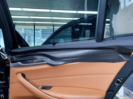 고양 BMW 5시리즈 무광 카본 실내 랩핑 / 고양시 덕양구 삼송동