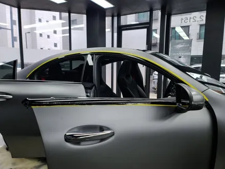 벤츠랩핑 CLA45 amg 크롬죽이기 그릴랩핑 라이트필름 고양시랩핑 / 고양시 덕양구 삼송동