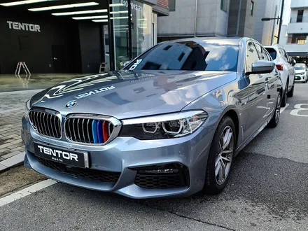 BMW 5시리즈 530i 블락포디 스카이블루 반사필름 덕양구 썬팅 / 고양시 덕양구 삼송동