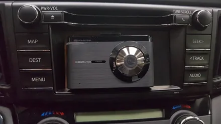 전주아이나비 V700 2채널 블랙박스 토요타 RAV4장착!