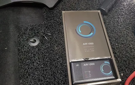 여름철 차량 에어컨 냄새를 제거해줄 자외선살균기 AIR1000장착 / 전주 덕진동