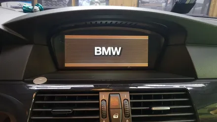 BMW 520i 아이머큐리 셋탑내비게이션  CSS3와 후방카메라 매립-카클래스- / 전주 덕진동
