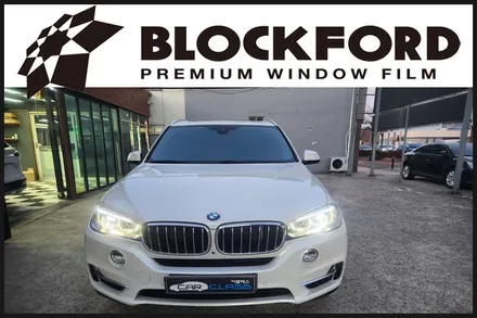 전주 BMW X5 블락포디 스카이블루 썬팅 재시공 / 전주 덕진동