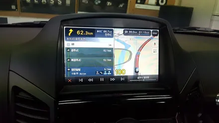 전주네비게이션 아틀란v4맵,실버라이트적용한 아이머큐리A클래스넥스트매립 / 전주 덕진동