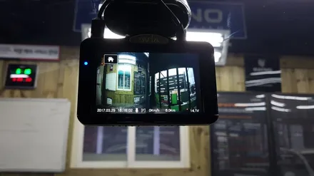 전주블랙박스 코란도스포츠 맨인블랙박스 루카스V910장착 / 전주 덕진동