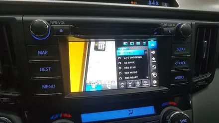 전주네비게이션 토요타 RAV4 아이머큐리 시리우스셋탑형 내비게이션매립 / 전주 덕진동