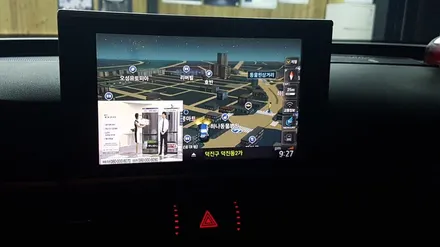 아우디a7 수입차와 완벽하게 호환 가능한 아이머큐리css3매립-일여섯전주카클래스- / 전주 덕진동