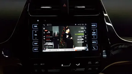 전주아이나비 큐브HD 네비게이션 토요타 프리우스 매립 / 전주 덕진동