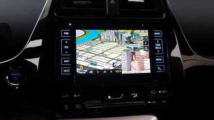 전주네비매립 프리우스 아이머큐리 시리우스셋탑 네비게이션매립 / 전주 덕진동