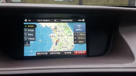 렉서스ES300H 전주수입차네비게이션 시리우스매립! / 전주 덕진동