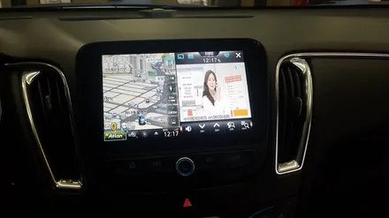 올뉴말리부 네비게이션 아이머큐리 CSS3+ 양방향 미리링 내비게이션매립 / 전주 덕진동
