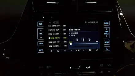 전주아이나비 큐브HD 네비게이션 토요타 프리우스 매립 / 전주 덕진동