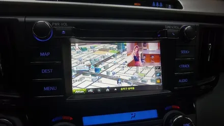 전주네비게이션 토요타 RAV4 아이머큐리 시리우스셋탑형 내비게이션매립 / 전주 덕진동