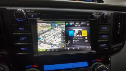 전주네비게이션 토요타 RAV4 아이머큐리 시리우스셋탑형 내비게이션매립 / 전주 덕진동