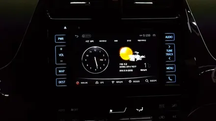 전주아이나비 큐브HD 네비게이션 토요타 프리우스 매립 / 전주 덕진동