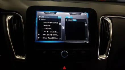 올뉴말리부 네비게이션 아이머큐리 CSS3+ 양방향 미리링 내비게이션매립 / 전주 덕진동