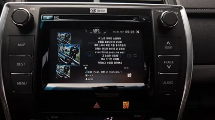 토요타캠리 아이머큐리시리우스 네비게이션 매립-카클래스- / 전주 덕진동