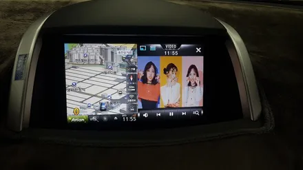 QM5 전주네비게이션 아이머큐리 시리우스S 매립교체 / 전주 덕진동
