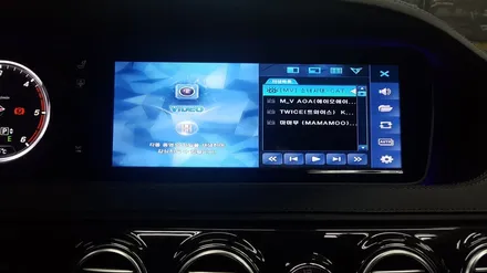 벤츠S클래스 S350 지니넥스트V4탑재 아이머큐리G클래스 셋탑내비게이션매립 전주수입차네비게이션 -카클래스- / 전주 덕진동