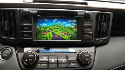 전주수입차네비게이션 토요타 RAV4 아틀란 3D맵 빠른길안내를 자랑하는 CSS3 Light A로 업그레이드! / 전주 덕진동