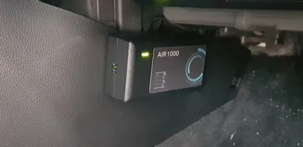 여름철 차량 에어컨 냄새를 제거해줄 자외선살균기 AIR1000장착 / 전주 덕진동