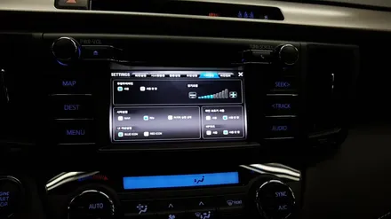 토요타라브4(RAV4) 아이머큐리 시리우스 네비게이션 매립 / 전주 덕진동