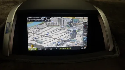 QM5 전주네비게이션 아이머큐리 시리우스S 매립교체 / 전주 덕진동