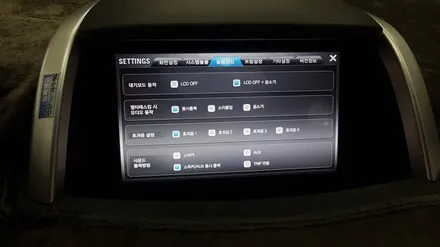 QM5 전주네비게이션 아이머큐리 시리우스S 매립교체 / 전주 덕진동