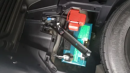 전주블랙박스 보조배터리 에코파워팩 토요타 RAV4 장착 / 전주 덕진동