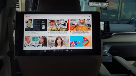 전주안드로이드리어모니터 시에나하이브리드 장착 / 전주, 완주, 익산, 김제, 장동, 진안, 광주