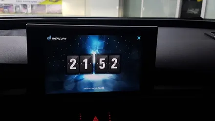 아우디A6 전주수입차네비게이션 아이머큐리 CSS3내비게이션매립 / 전주 덕진동