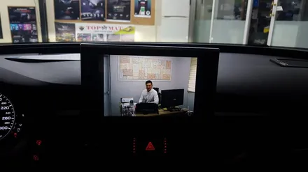 아우디A6 전주수입차네비게이션 아이머큐리 CSS3내비게이션매립 / 전주 덕진동