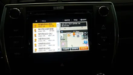 토요타캠리 지니넥스트v4맵 아이머큐리CSS3라이트G 네비게이션매립-카클래스- / 전주 덕진동