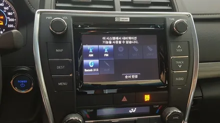 전주수입차내비게이션 토요타 캠리하이브리드 아이머큐리 시리우스셋탑매립 / 전주 덕진동