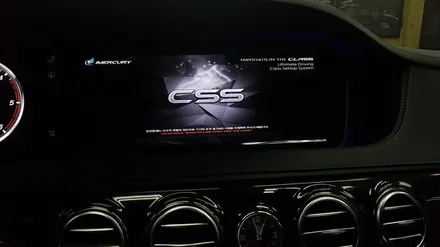 벤츠S클래스 S350 지니넥스트V4탑재 아이머큐리G클래스 셋탑내비게이션매립 전주수입차네비게이션 -카클래스- / 전주 덕진동