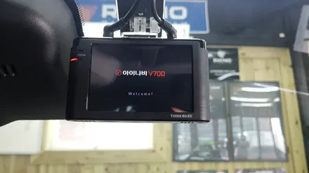 전주아이나비 2채널V700블랙박스 쉐보레임팔라 장착 / 전주 덕진동
