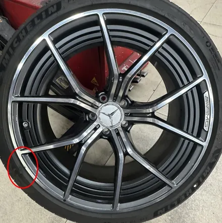 신형 AMG 크롬 투톤휠 GT63 휠 복원 / 강남 대치동