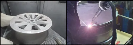강남 휠 복원 직접 하는 이곳?  작업 방법도 공개! / 강남 대치동